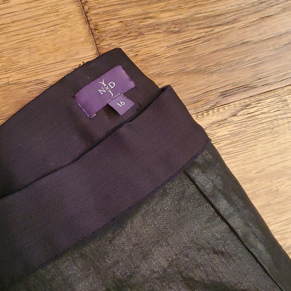 DONATED 🛑NYDJ black leggings sz16 - Picture 2 of 12